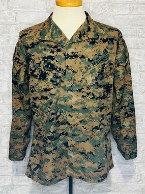U.S. Marines Combat Utility Uniform(MCCUU) Blouse Jacket Woodland MARPAT Sm-Reg